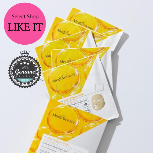 MediAnswer Vita Collagen Mask Sheet 5ea | Shipping from Korea | Korea Beauty