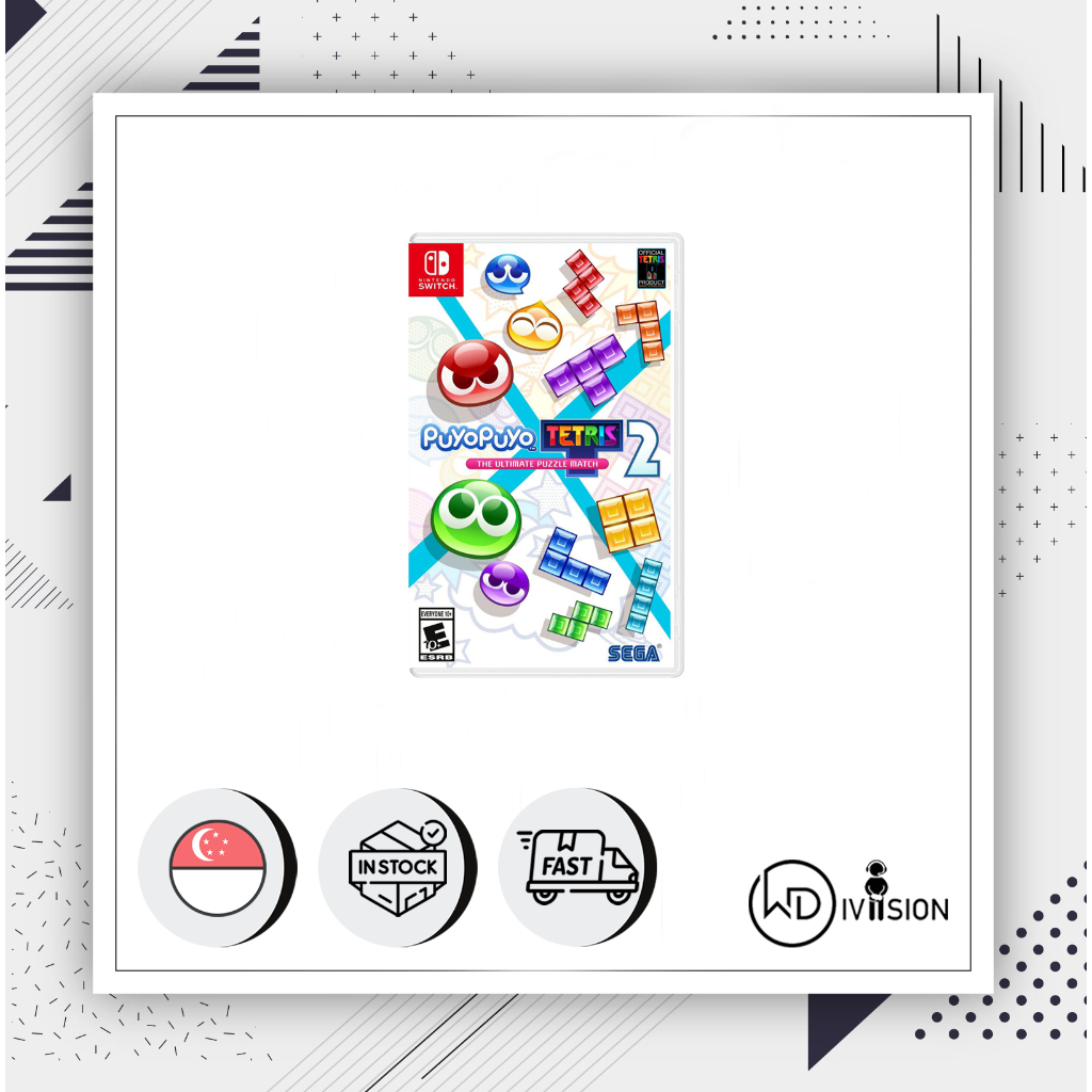 Nintendo Switch Game Sega Puyo Puyo Tetris 2