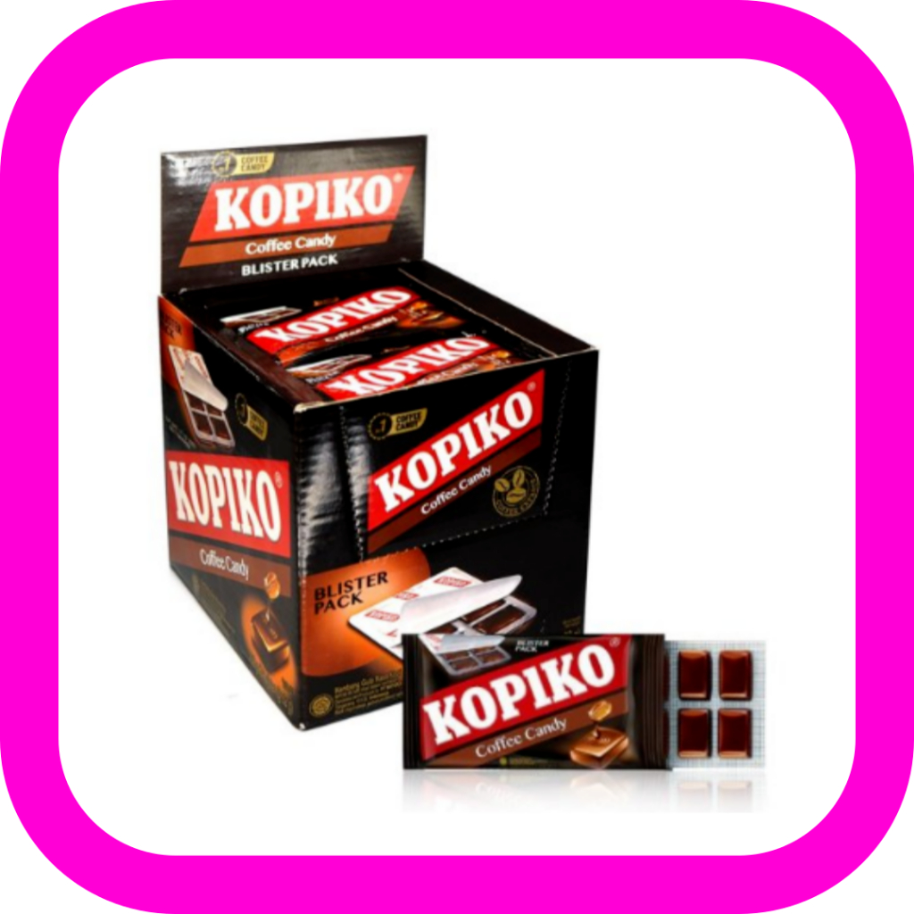 Kopiko ซองใส่ขนมหวาน กาแฟ (8 ชิ้น × 1 แพ็ก) มีลายละครเกาหลี Marry my Her, Vincenzo, Hometown ChaChaC