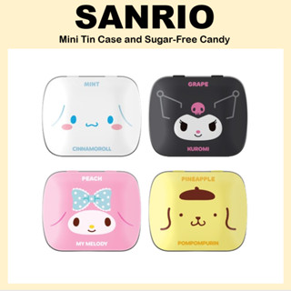[SANRIO] เคสดีบุก ขนาดเล็ก และลูกอม ไร้น้ําตาล 15 กรัม (คุโร…