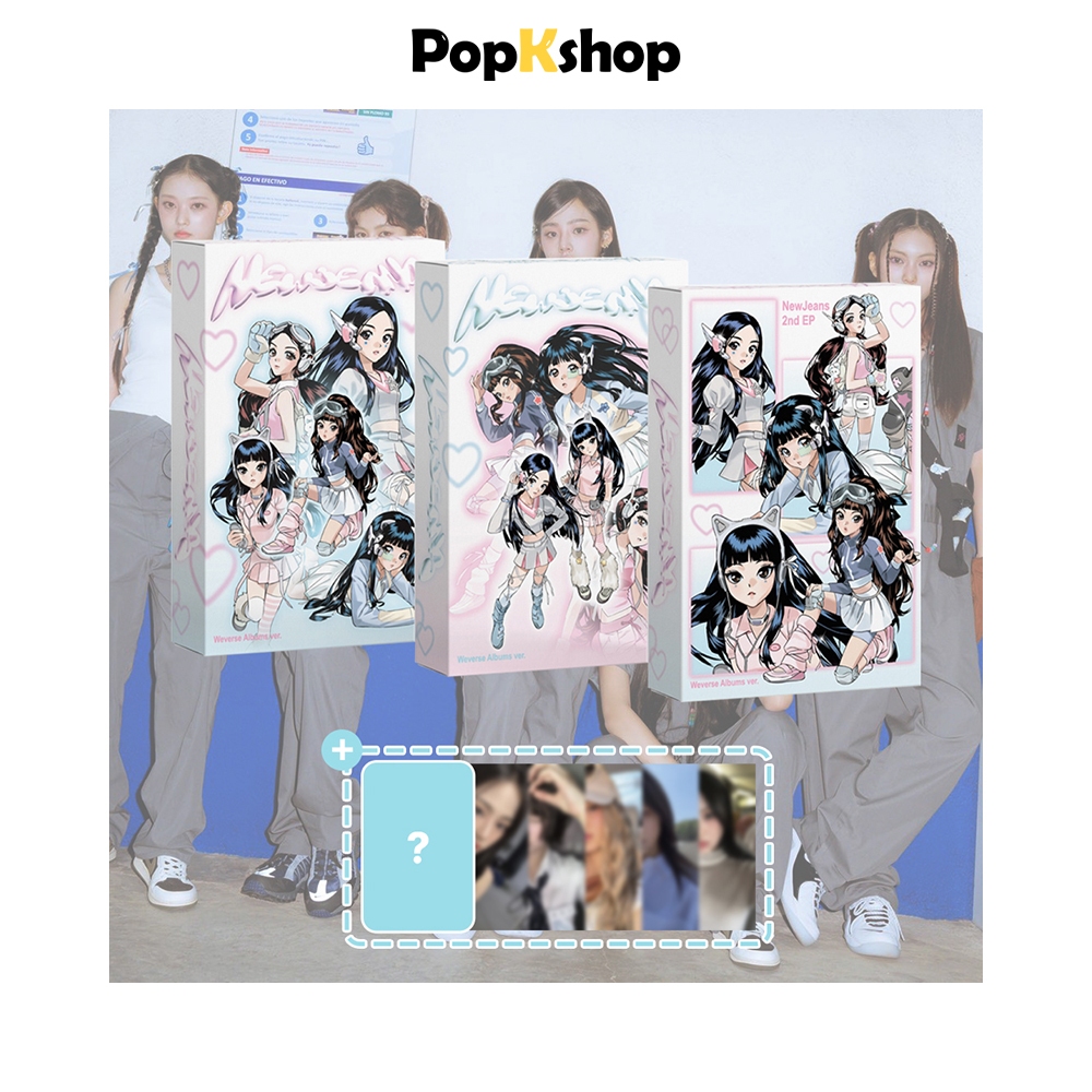 [ของแถม] NewJeans NJ The 2nd EP Album [ Get Up ] Weverse Albums ver NJZ