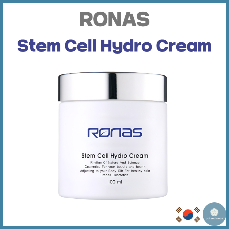 [RONAS] Stem Cell Hydro Cream 100ml ผิวผ่อนคลาย/เข้มข้นให้ความชุ่มชื้น