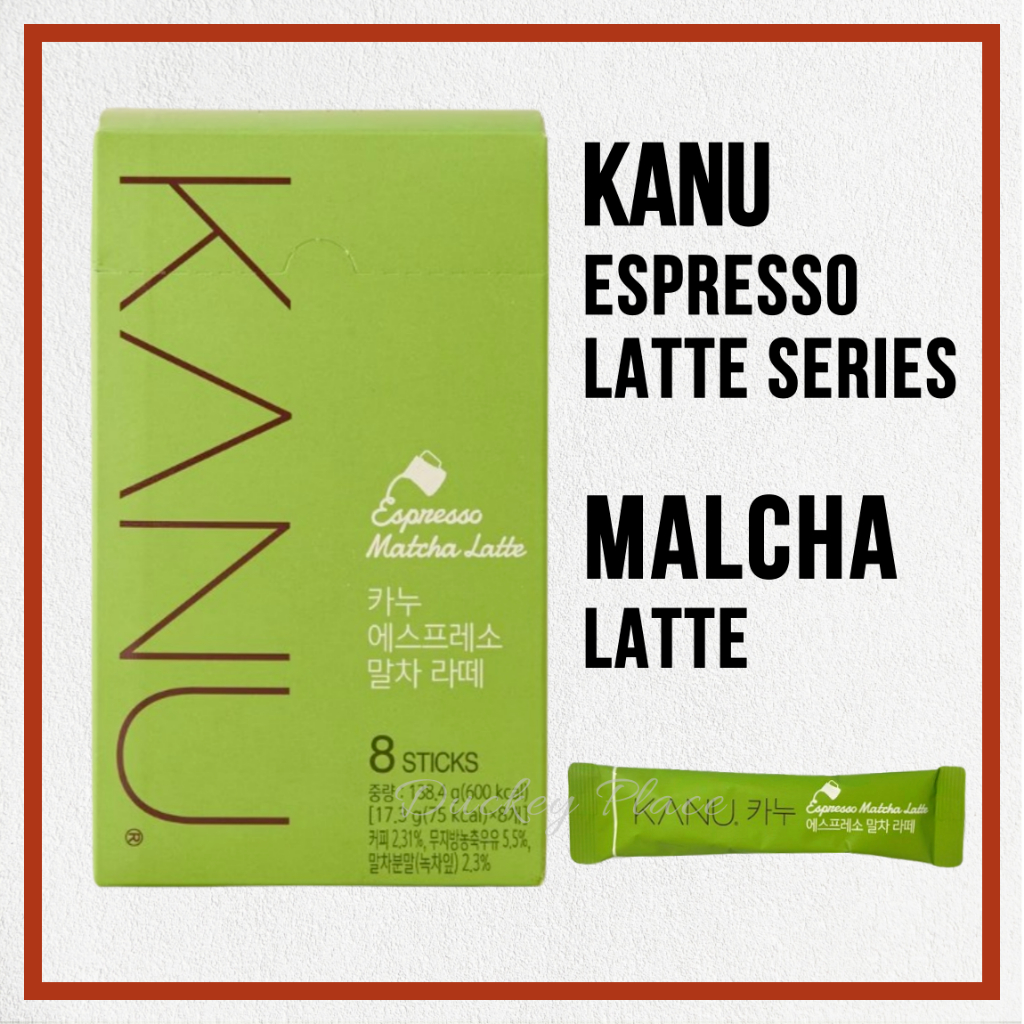 Kanu Coffee Espresso Latte Collection Malcha Flavour 8T 24T