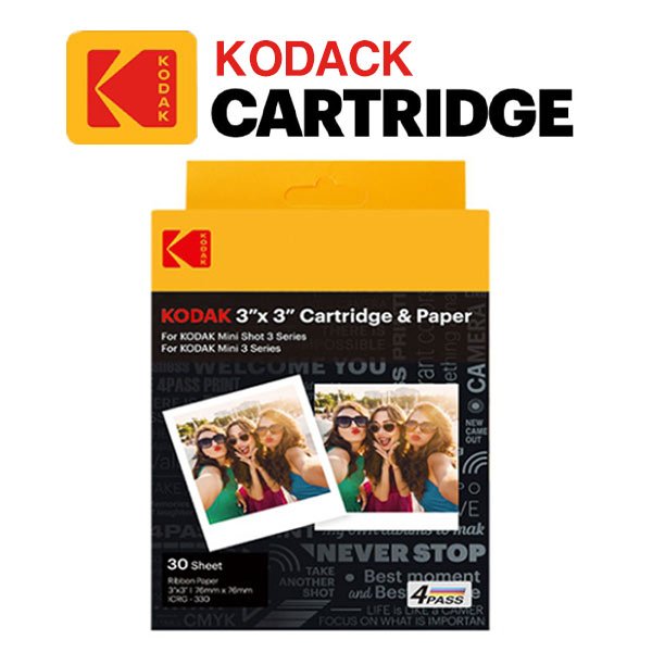 ตลับหมึก Kodak Mini Shot 3 Retro Era MS300 M300 C300R P300R (3 นิ้ว)