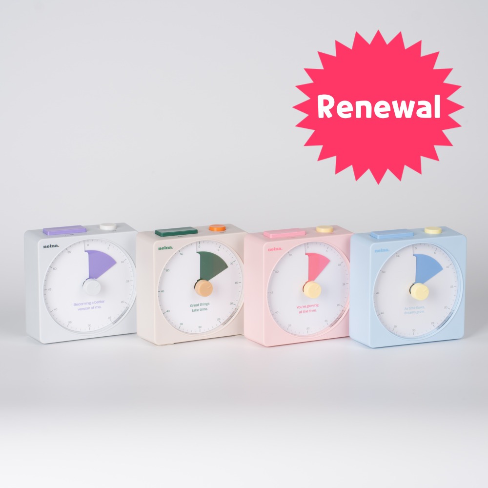 [Renewal] Nelna Focus On Timer Pomodoro Clock Study Time Timer - 4 สี