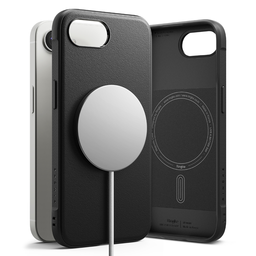Ringke Onyx Magnetic สําหรับ iPhone 17e / 16e เคสฝาครอบป้องกันด้ามจับเสริมกันลื่น
