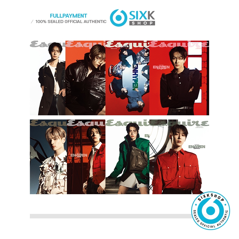 ESQUIRE MAGAZINE -  enhypen  Cover (MAR issue 2024)