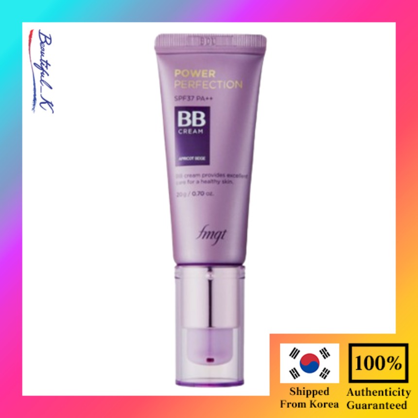 THE FACE SHOP [ร้านหน้า] power perfection bb cream spf37 pa++ travel size 20g (v203) _Beautiful_K