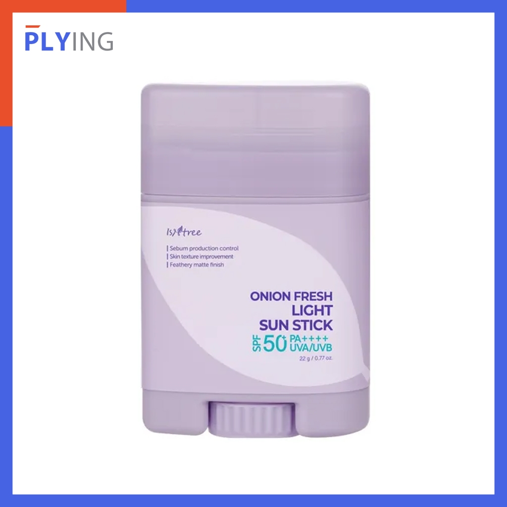 [Isntree] Onion Fresh Light Sun Stick 22g SPF50+ PA++++(ผิวผสม/ประเภทผิวน้ํามัน) Sun Care Sunscreen 
