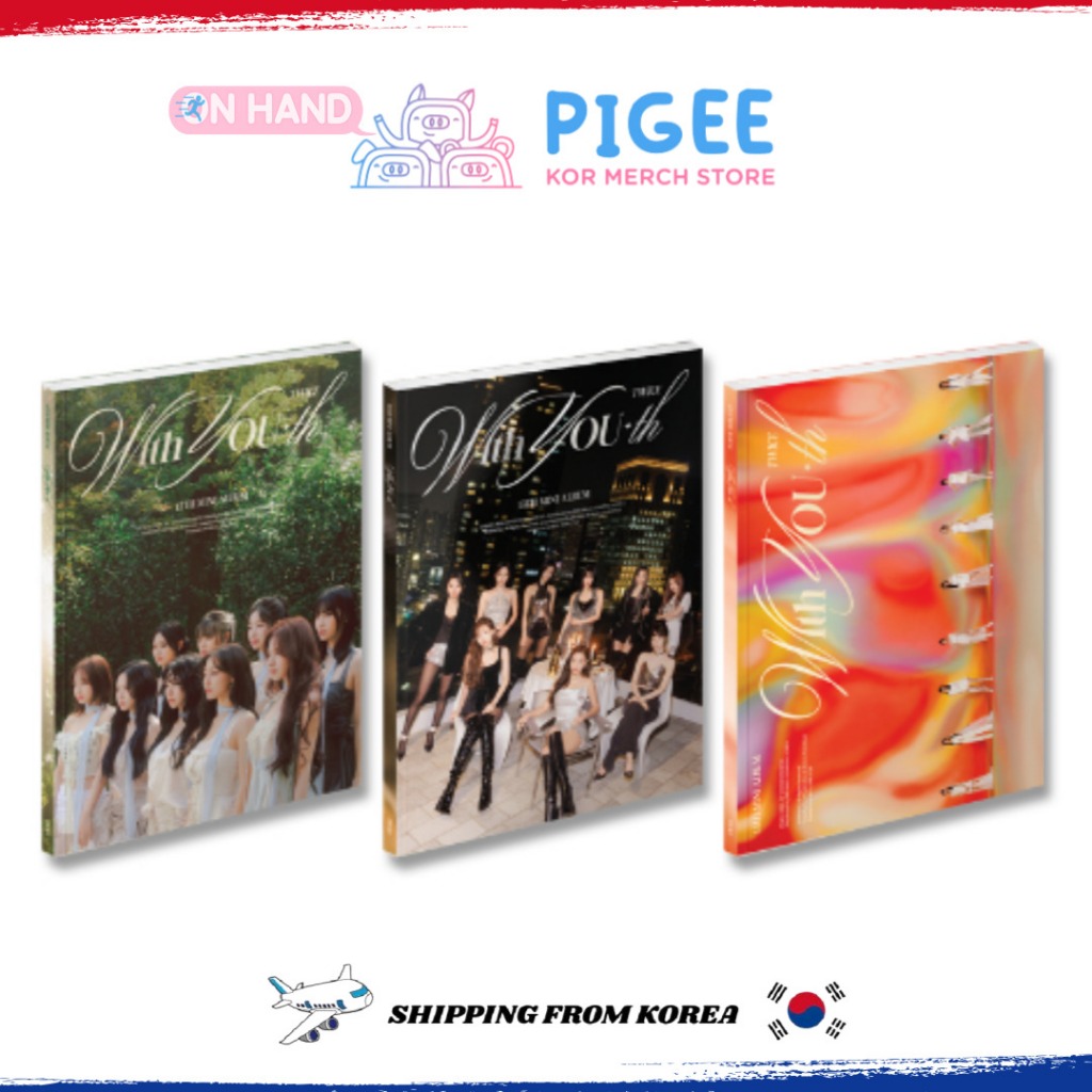TWICE - [ With YOU-th ] 13th Mini Album + PiGEE Gift