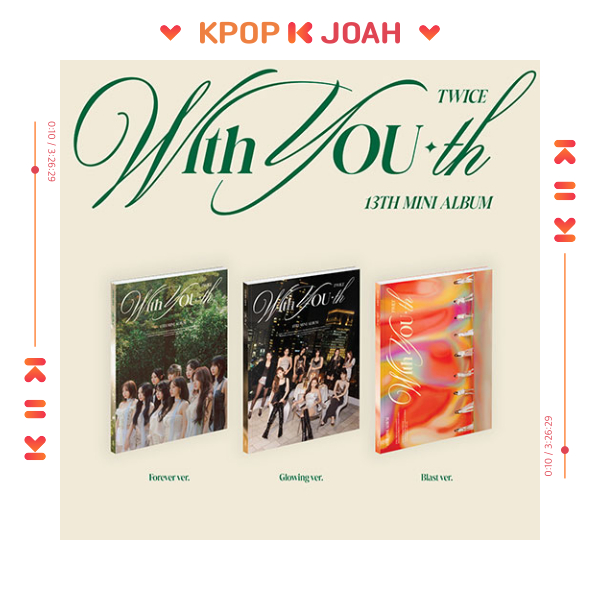 TWICE [WITH YOU-th] 13th MINI ALBUM (23rd Feb.2024)