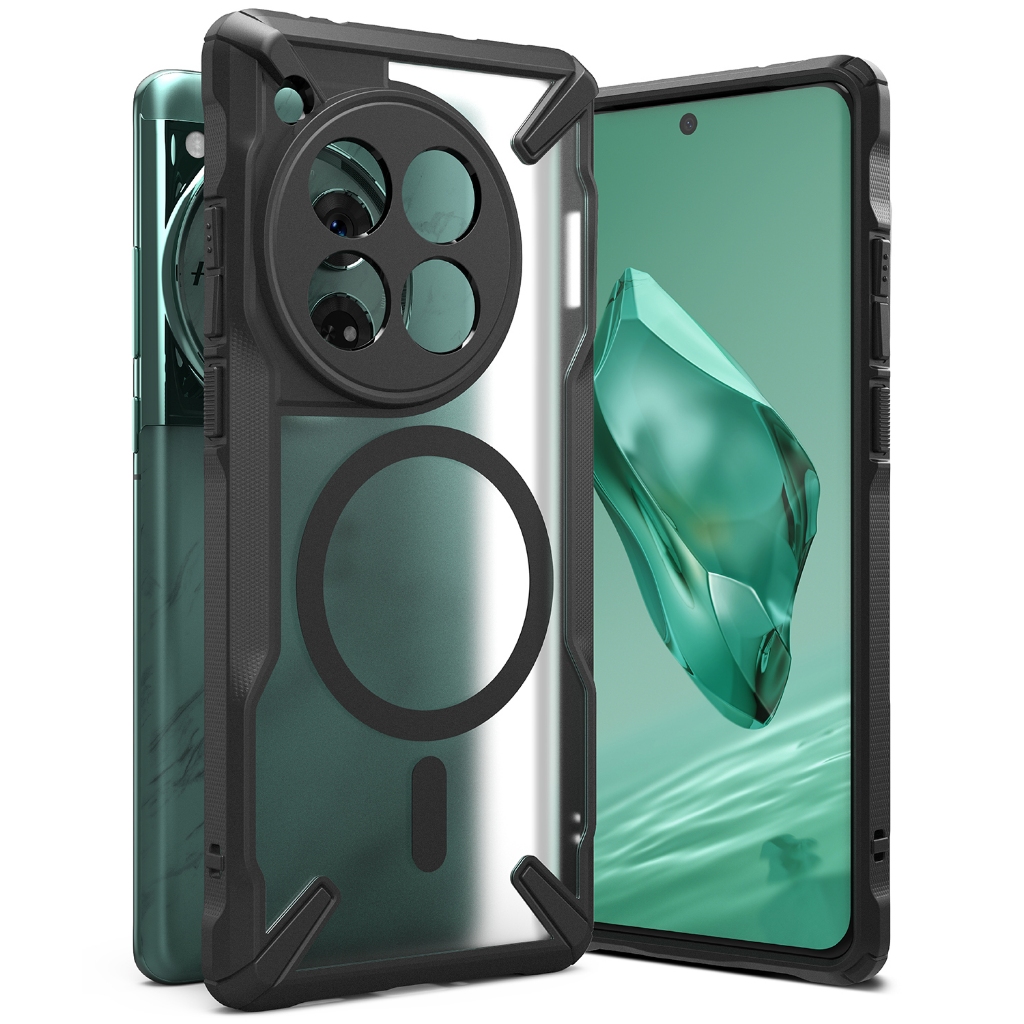 Ringke Fusion-X Magnetic สำหรับฝาครอบป้องกันป้องกันรอยขีดข่วน OnePlus 12