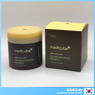 Medicube Deep Vita C Pad 70 แผ่น / ผลิตภัณฑ์ดูแลเช็ดจุดด่างด…