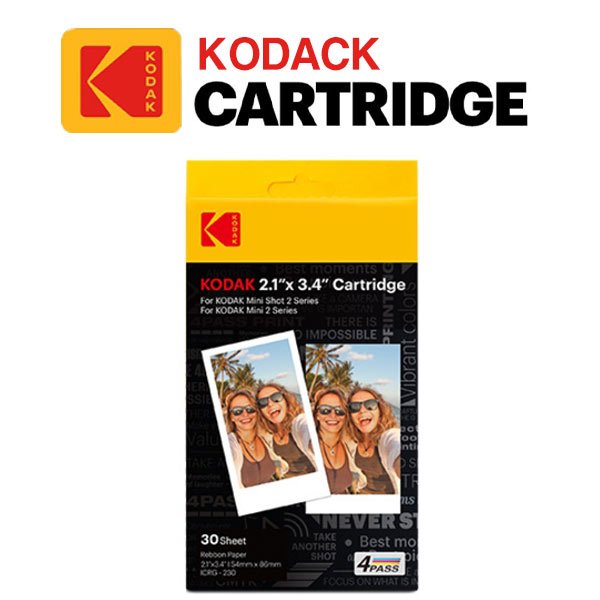 Kodak กระดาษตลับหมึก 2 นิ้ว สําหรับ Mini Shot 2 Era Retro MS200 M200 C210R P210R