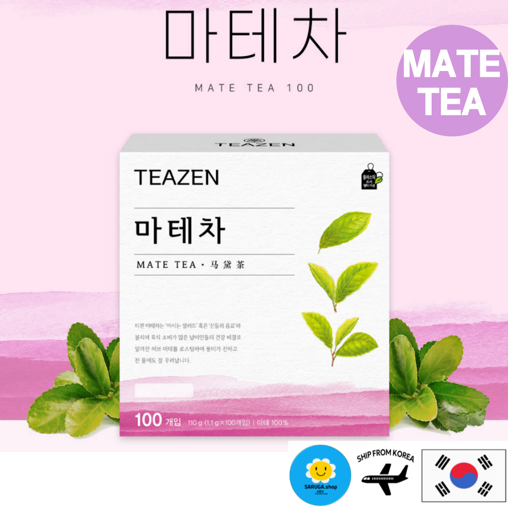 [TEAZEN] ถุงชา Mate 100 ถุง