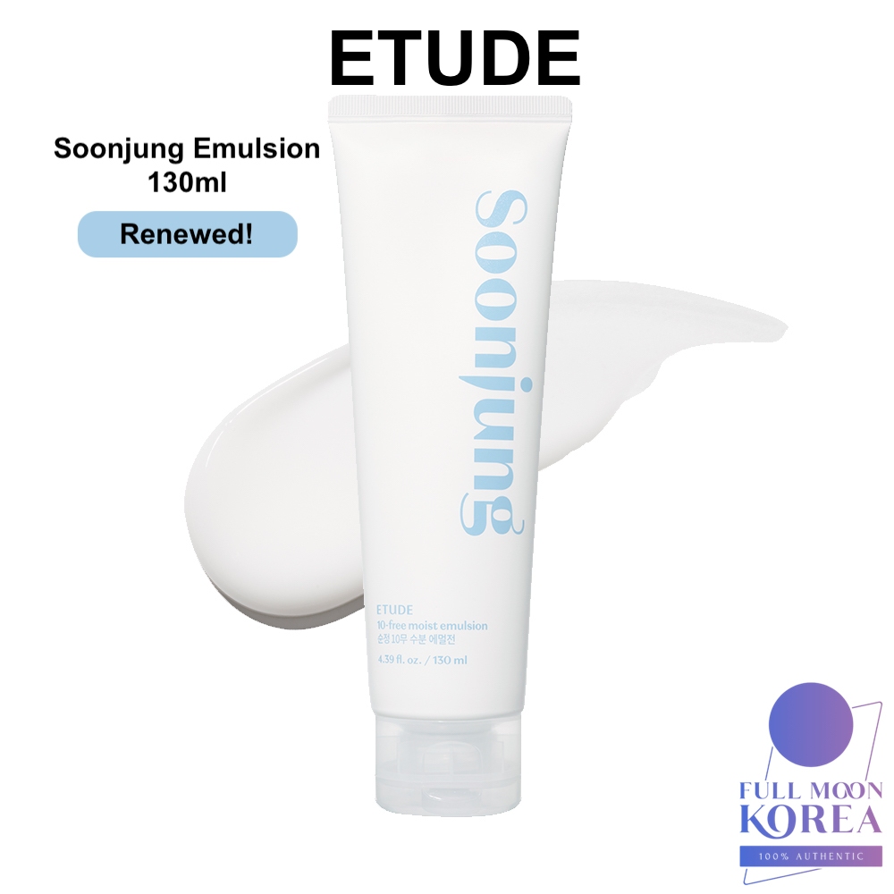 [Etude] SoonJung Emulsion 130ml / Travel Size 25ml /Moisturizer for Sensitive Skin/Soon Jung/Etude H