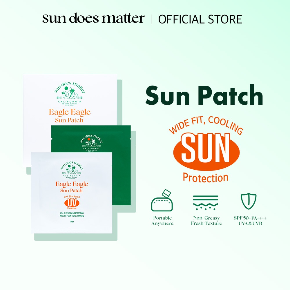 Sundoesmatter แผ่นกันแดดนกอินทรีย์ (3.5 กรัม * 4EA)