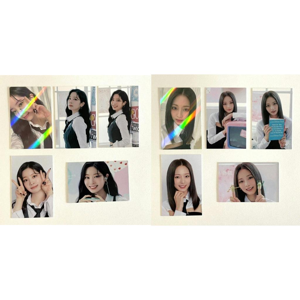 Twice โฟโต้การ์ด ทัวร์โลกครั้งที่ 5 พร้อมเป็นทางการ JYP Tzuyu Dahyun