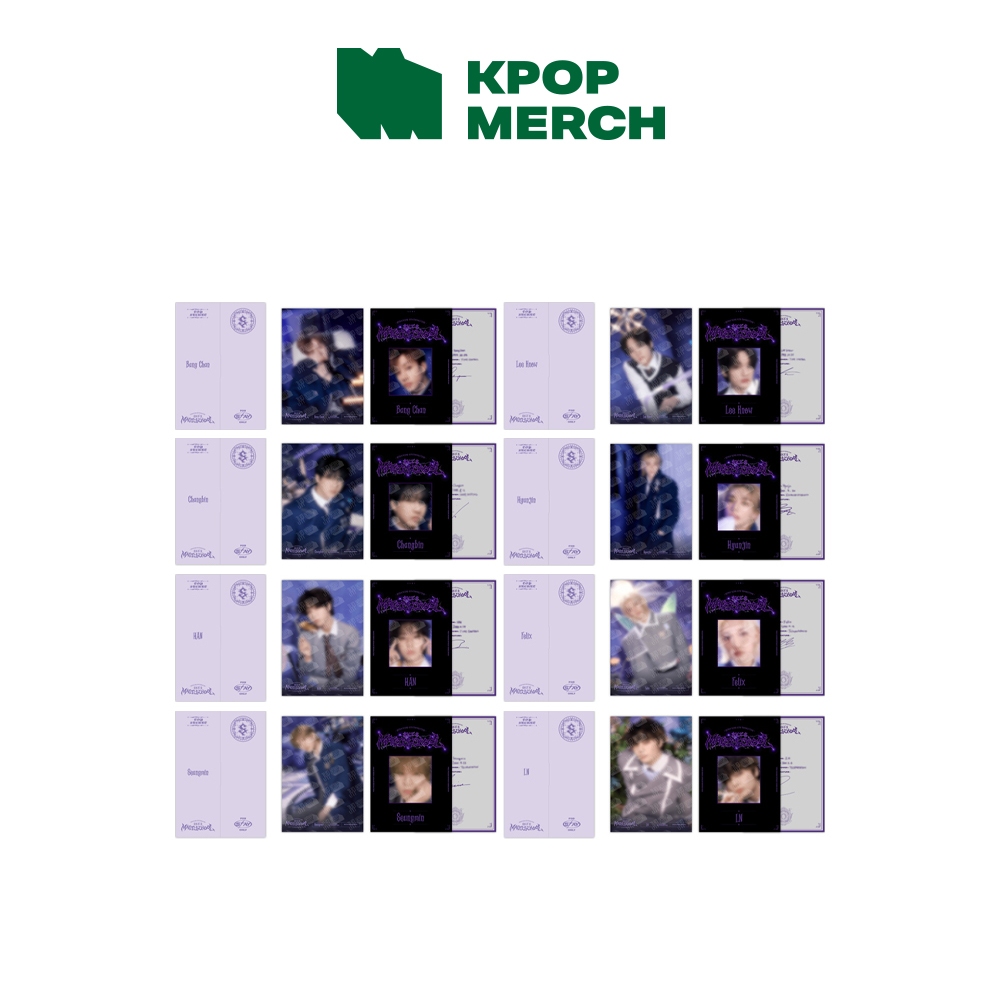 Stray Kids - SKZs Magic School Profile Poster Set / Admission Set / Charm Bracelet / SKZOO Plush Ori