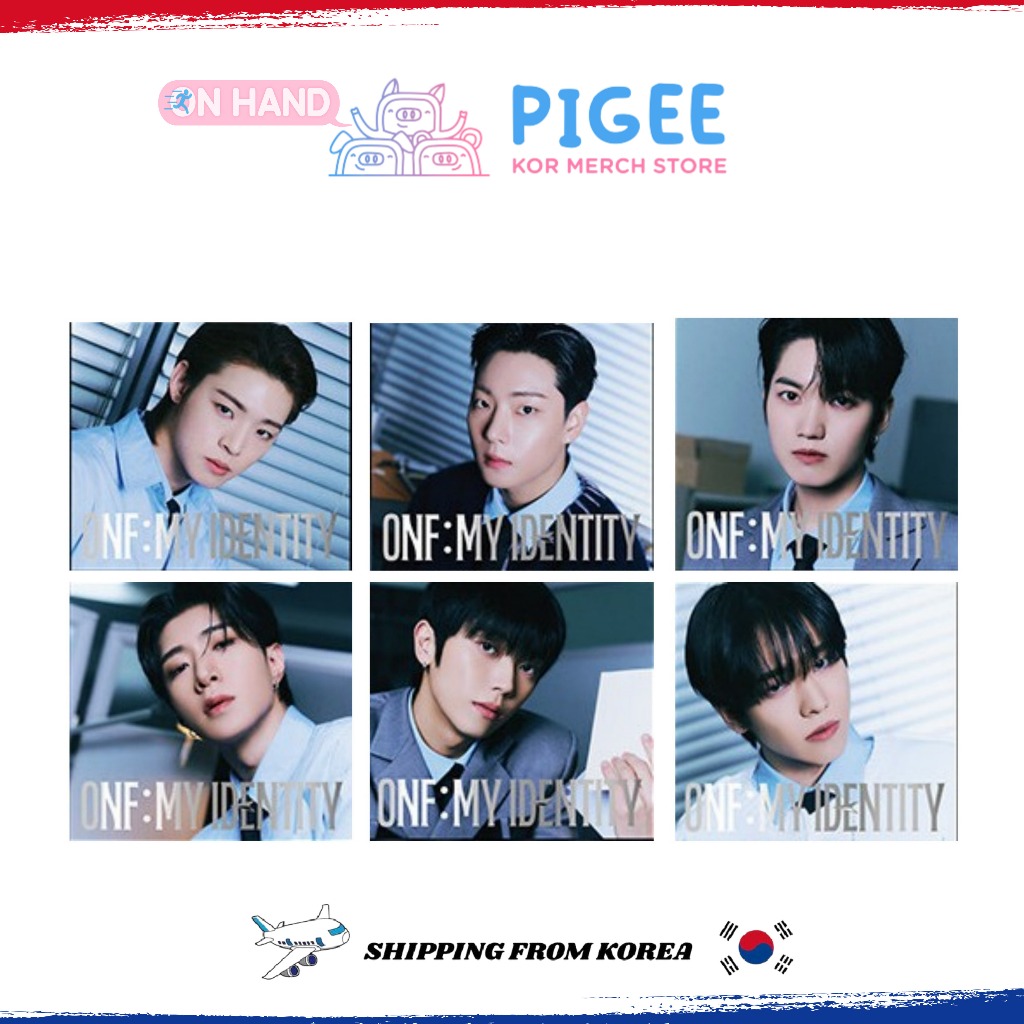 ONF - [ ONF MY IDENTITY ] 2ND ALBUM (DIGIPACK Ver.)