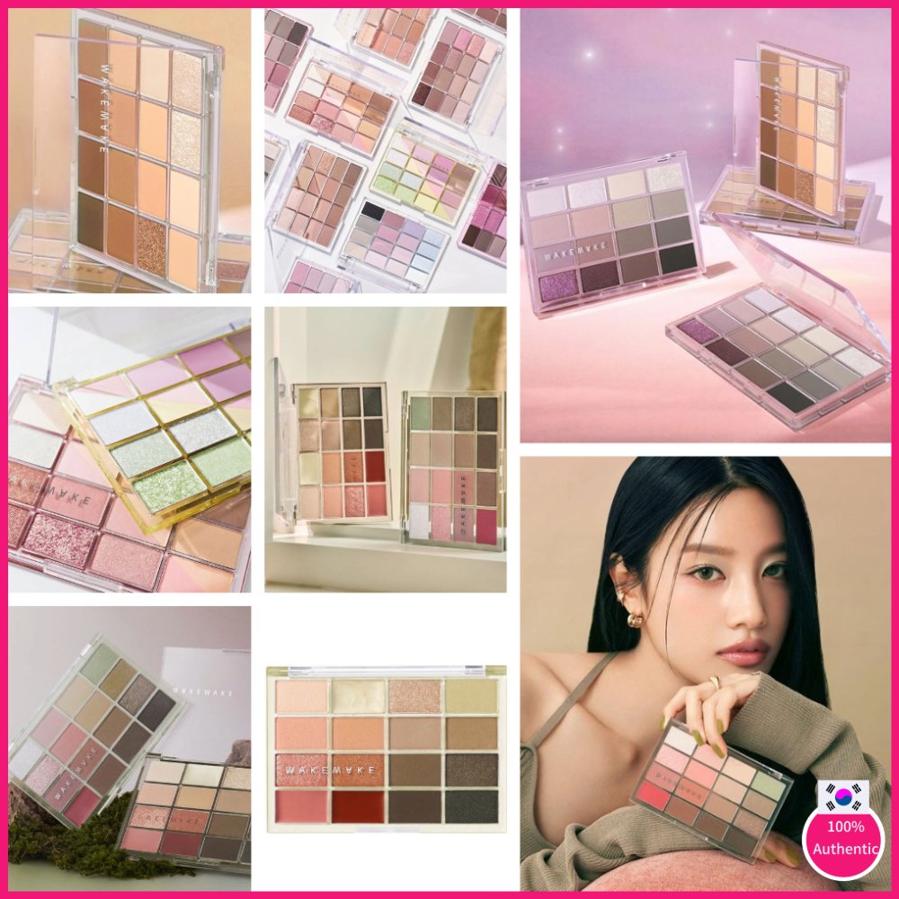 [WAKEMAKE] Soft Blurring Eye Palette 9 สี