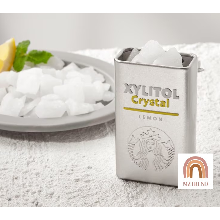 [MZTREND] Starbucks ลูกอมไซลิทอล คริสตัล เลม่อน 28 กรัม