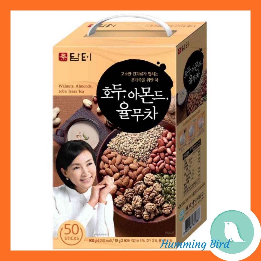 [Damtuh] ชาวอลนัท ชาอัลมอนด์ ดาเลย์ / ชาเกาหลี แบบดั้งเดิม / ชาเพื่อสุขภาพเกาหลี / ชุดของขวัญเกาหลี / เครื่องดื่มอาหารเช้า แบบผง