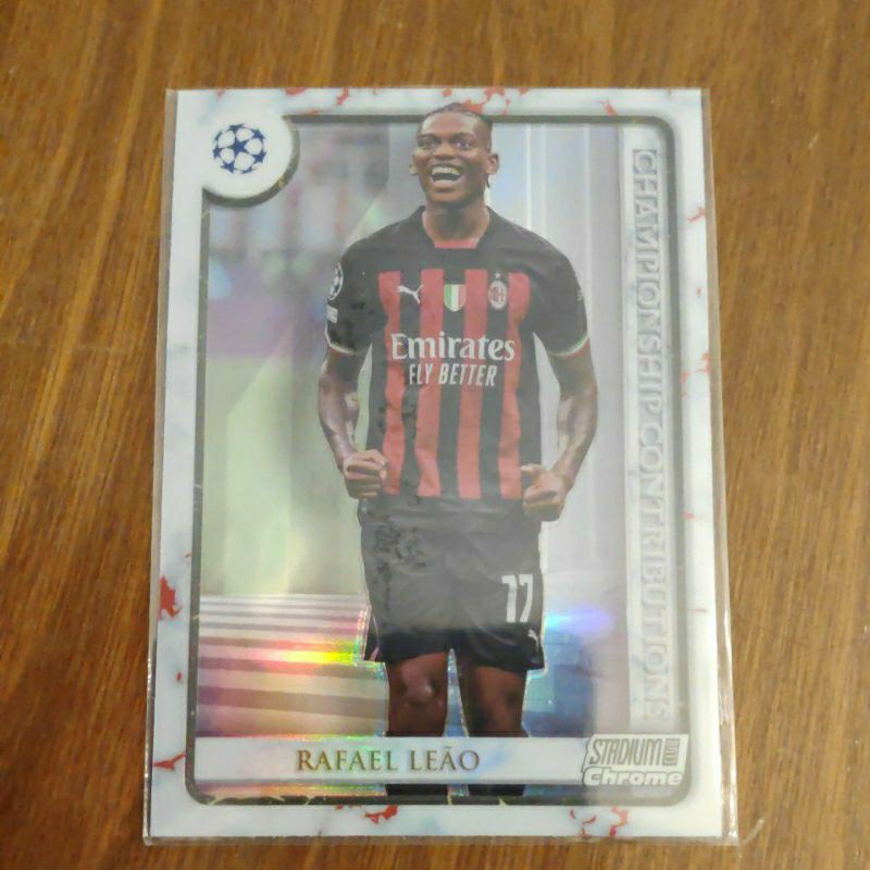 Rafael Leao Championship Contributions การ์ดฟุตบอลแท้