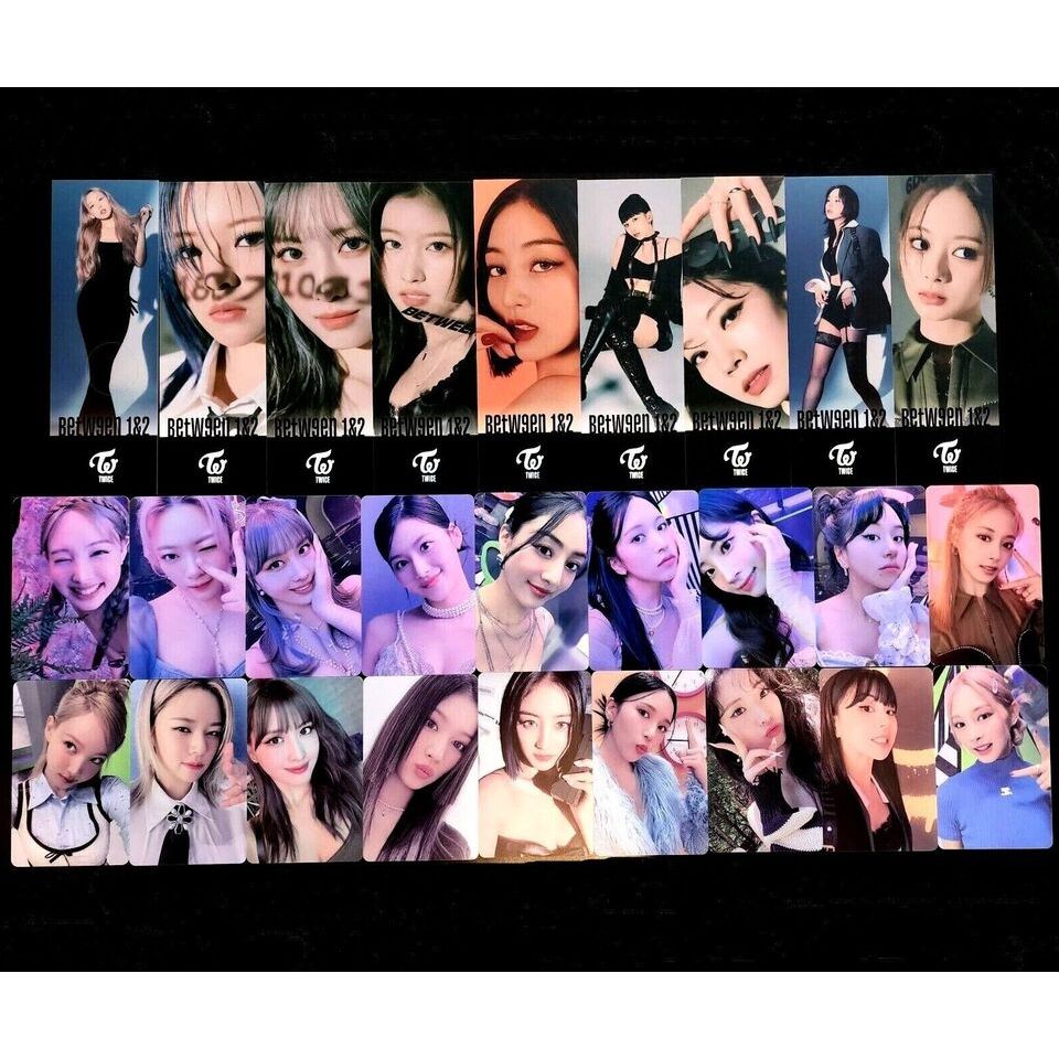 Twice 11th Mini Album ระหว่าง 1&2 Lucky Draw Set Benefit Soundwave PVC Photocard