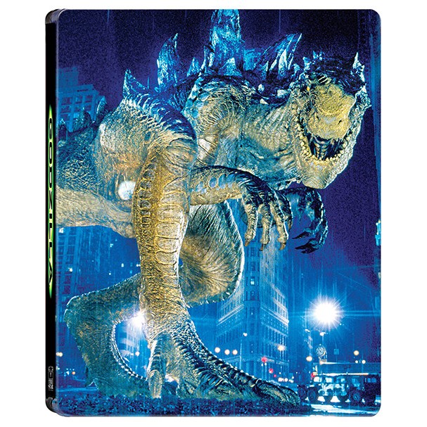 Godzilla (1998) - 4K UHD + BLU-RAY หนังสือเหล็ก เวอร์ชั่นเกาหลี
