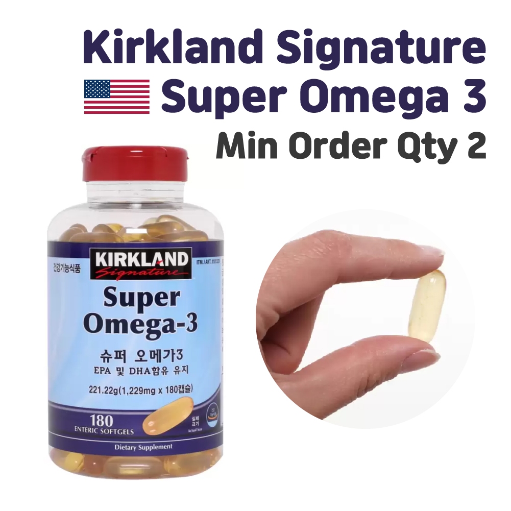 Kirkland Signature Super Omega 3/Min Order Qty 2