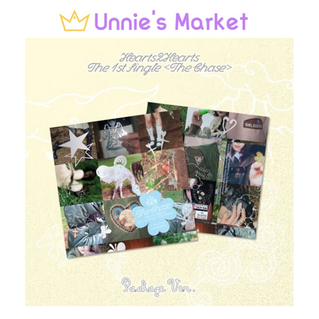 Hearts2Hearts [The Chase] Package Ver. / 1st Single Album