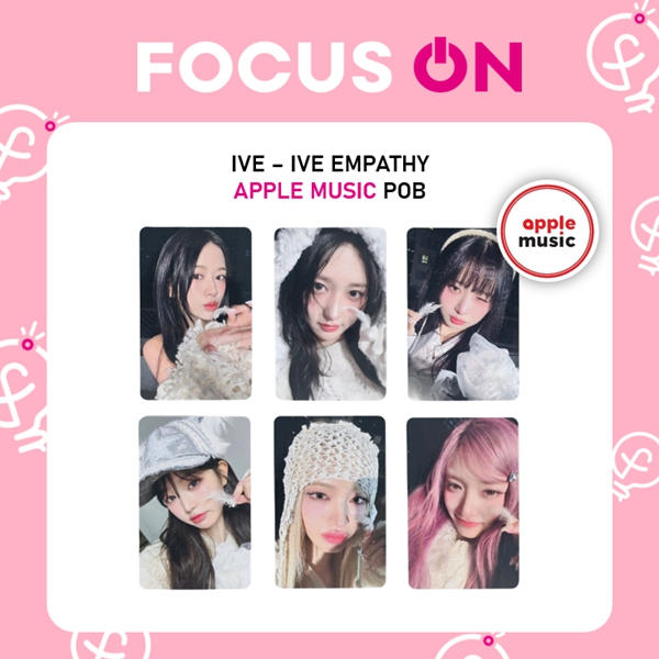 IVE POB APPLEMUSIC  IVE EMPATHY PHOTOCARD