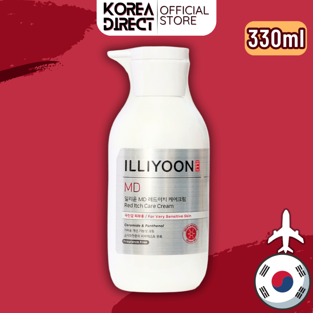 Illiyoon MD Red Itch Care Cream 330ml – Soothing Relief for Dry & Itchy Skin