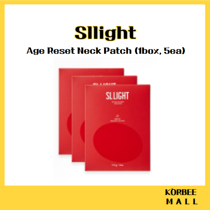 [Sllight] แผ่นแปะคอ Age Reset (1 กล่อง 5ea)