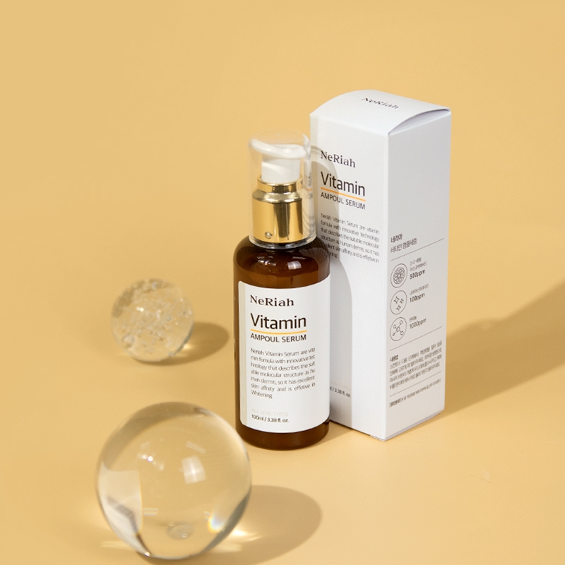[Neriah] เซรั่มแอมพูลวิตามิน 100ml ช่วยลดจุดด่างดำ ให้ความกระจ่างใส ปรับสีผิว และฟอกขาว
