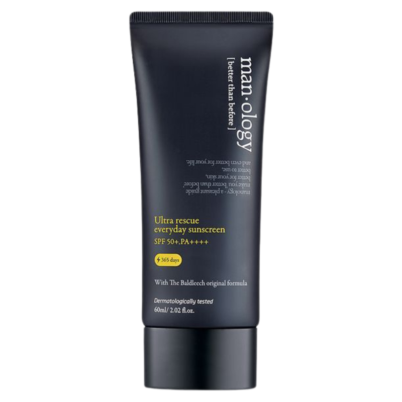 Belif Manology Ultra Rescue Everyday Sunscreen For Men SPF50+ PA++++ 2.02 fl.oz / 60ml