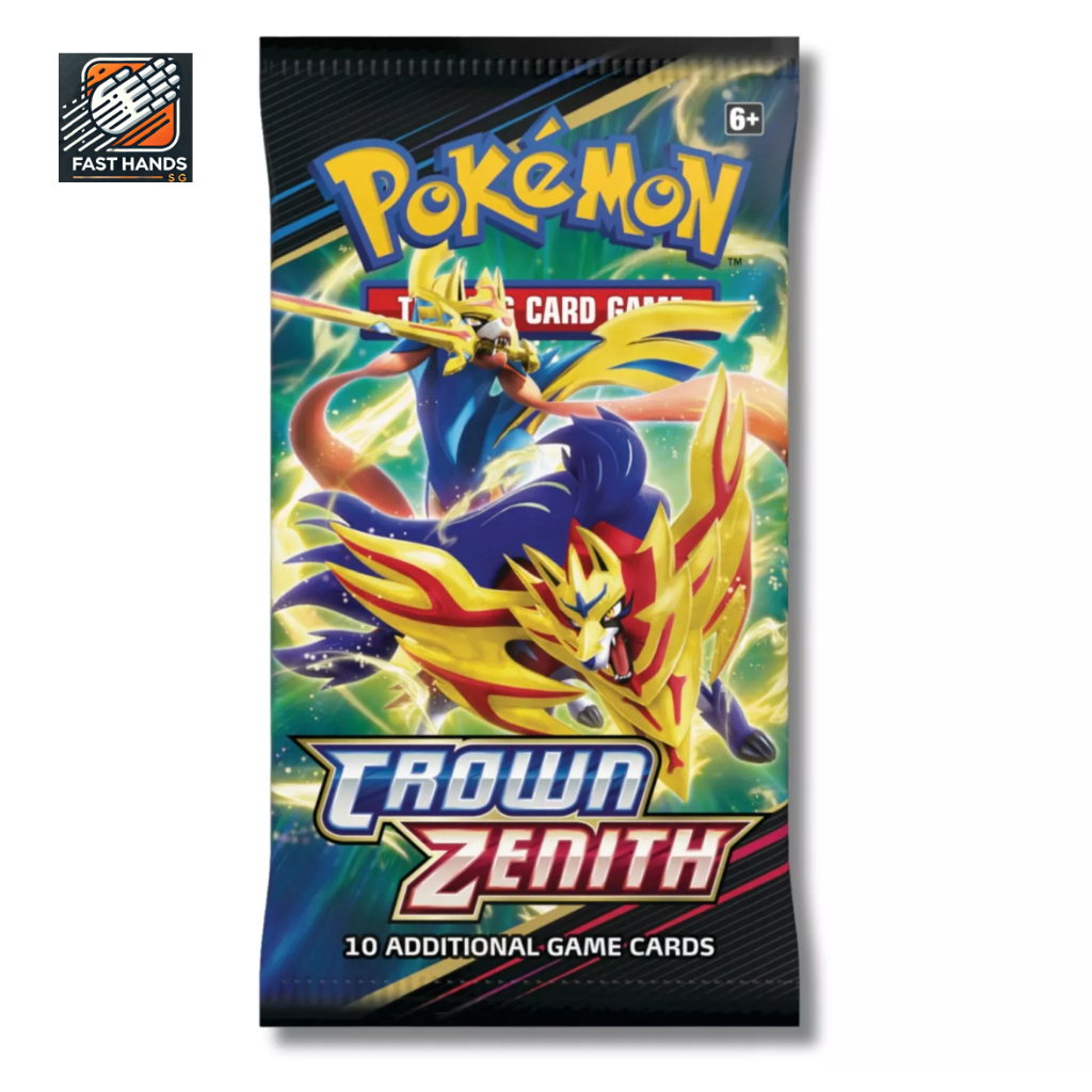 Pokemon TCG SS12.5 Crown Zenith Pack x1 ใหม่เอี่ยมปิดผนึก