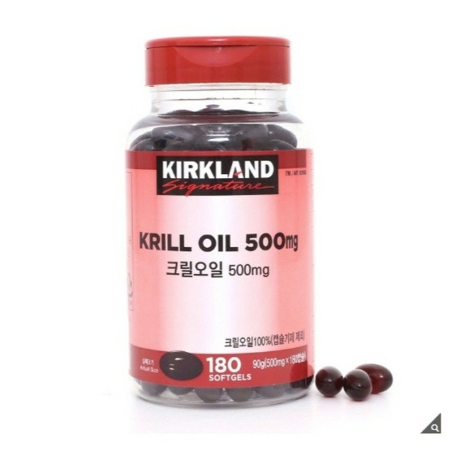 Kirkland Signature Krill Oil 500มก. x 180