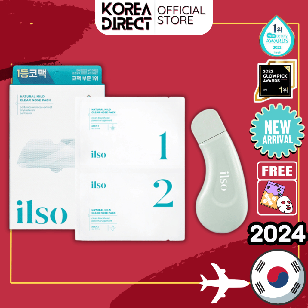 Ilso Natural Mild Clear Nose Pack + Deep Clean Master