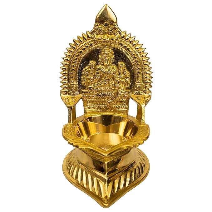 ทองเหลือง Varagi/Varahi Amman Diya สําหรับโคมไฟน้ํามัน Puja Deepam สําหรับ Home, Varagi Amman - Vila