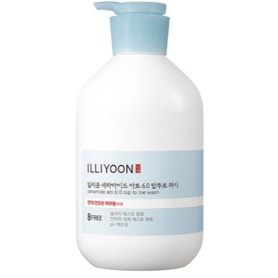 Illiyoon Ceramide Ato 6.0 Top-to-Toe Wash 500ml,1L