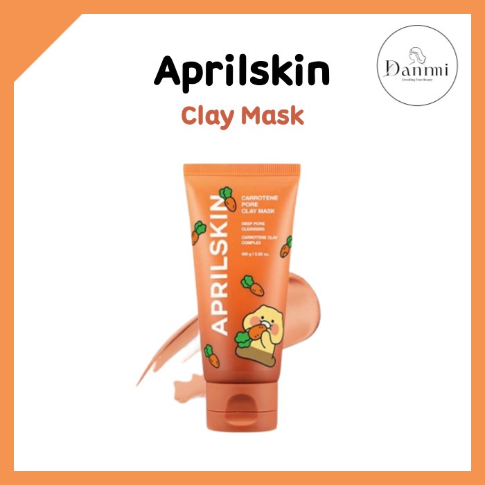 [Aprilskin] Carrotene Pore Clay Mask Pore Cleansing 100g