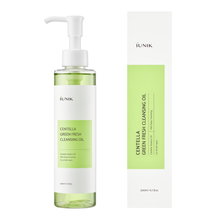 Iunik Centella Green Fresh Cleansing Oil 200ml