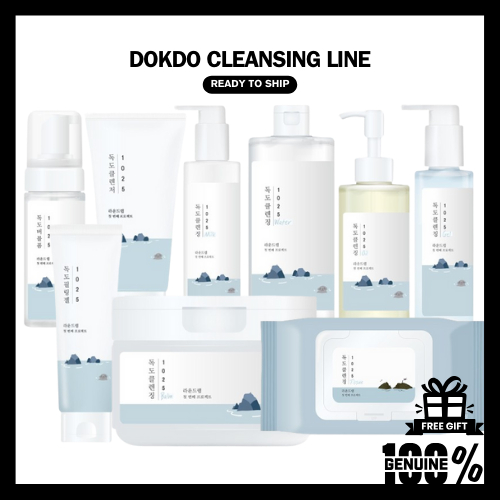Round LAB 1025 Dokdo Cleansing 9 ประเภท ( โฟมฟอง/Cleanser/Cleansing Milk/Cleansing Balm/Cleansing Oi