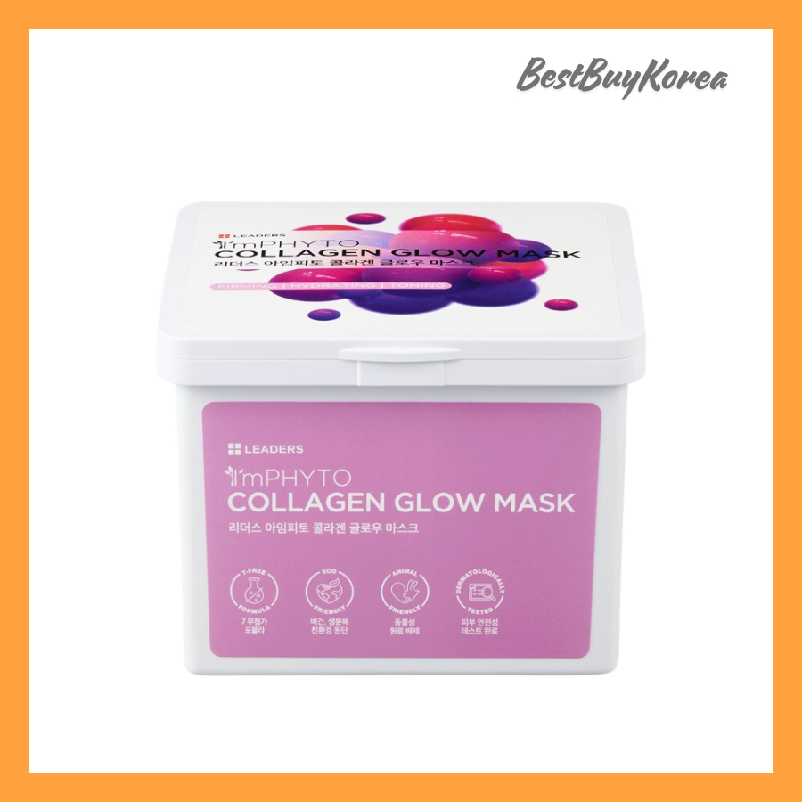 Leaders Im Phyto Collagen Glow Mask 20 แผ่น
