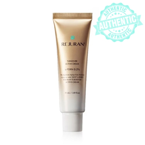 Rejuran Healer turnover active cream 50ml ลดริ้วรอย ผิวฟู อิ่มน้ำ ของขวัญฟรี ตัวอย่างฟรี