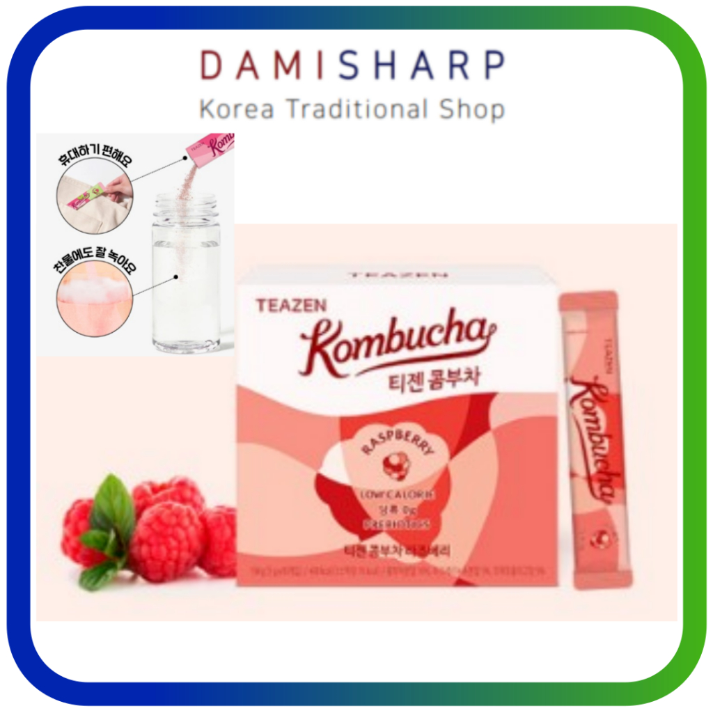 Teazen Kombucha Raspberry Flavour [จากเกาหลี]