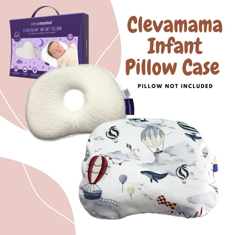 [ผ้าฝ้ายถักเกรด A] ปลอกหมอนเด็ก Clevamama / เคส * ปลอกหมอน Clevamama ขนาด 21cm x 46 * Mimos S * Mimo