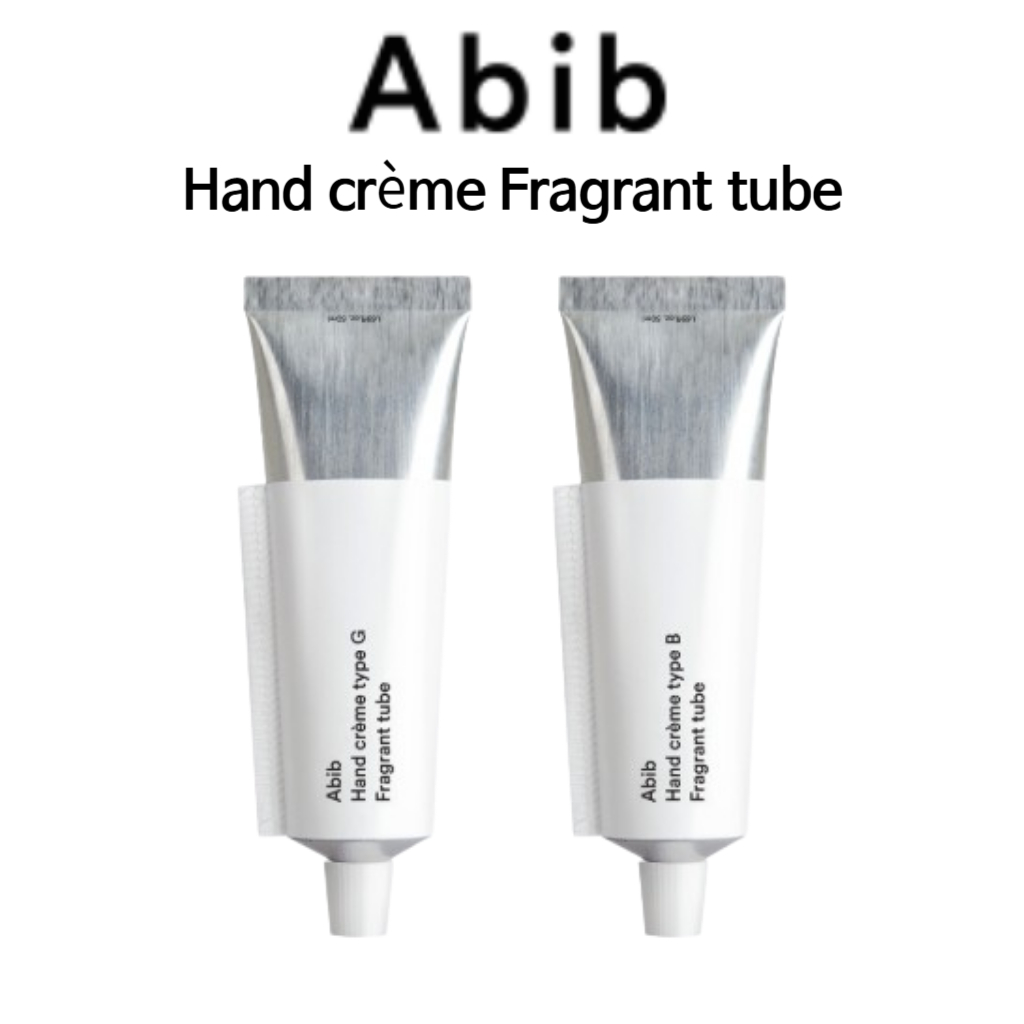 [Abib]Hand Crème หลอดหอม โลชั่นครีมทามือ 2 ประเภท 50ml